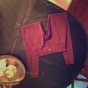 Lululemon Maroon Leggings